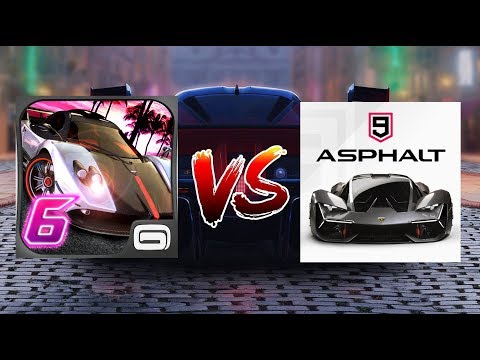 Asphalt 6 Nokia VS Asphalt 9 legends