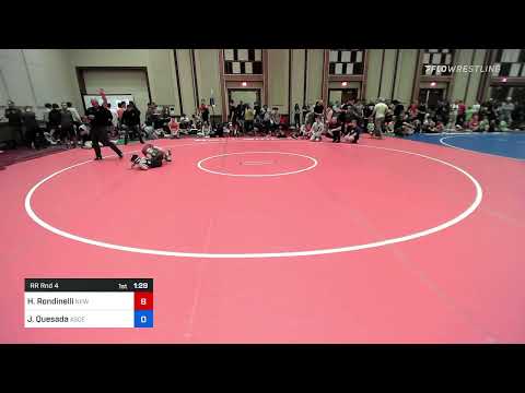 67 Lbs Rr Rnd 4 - Harry Rondinelli, New Jersey Vs Jonathan Quesada, Ascension Wrestling Academy 6c