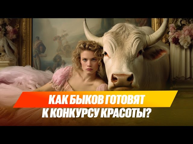 Как быков готовят к конкурсу красоты