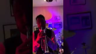 Bony on the trumpet ! Adrian Bond wedding night