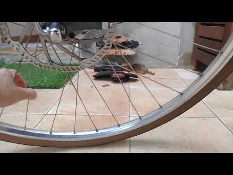 Rayons roues avant/arrière + freins hydraulique arrière défectueux