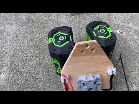 Upgrade yr OSET 20 trials bike to EGO lithium batteries for $50