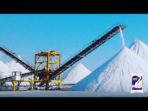 How salt is produced.