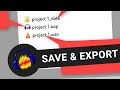 How To Save And Export Files In Audacity