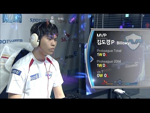 [SPL2014] Billowy(MVP) vs Bunny(CJ) Set1 Sejong Station -EsportsTV,SPL2014