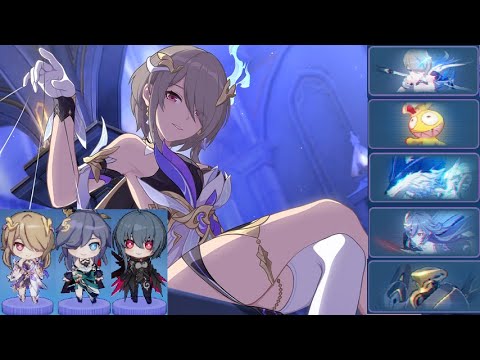 [Honkai 5.5 Beta] SpA vs some Redlotus bosses