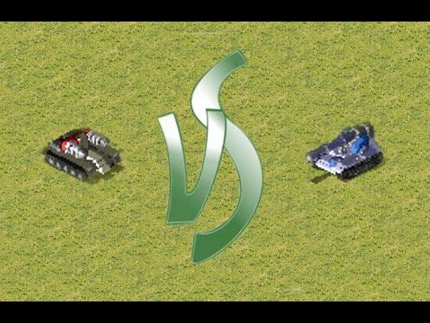 Red Alert 2: [180 Tesla Tank vs 180 Tank Destroyer]