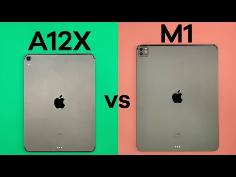 Apple M1 vs A12X Bionic Speed Test - iPad Pro 2021 vs iPad Pro 2018