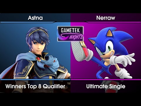 Gametek Night 2023.16 - Astna (Marth) Vs. Nerraw (Sonic) SSBU Ultimate Tournament