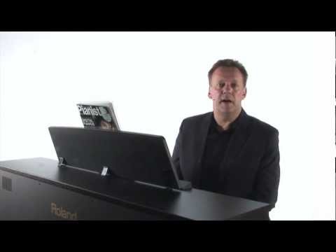 Piano Lesson for the beginner pianist - W F Bach Minuet