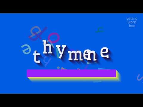 HOW TO PRONOUNCE THYMENE? #thymene
