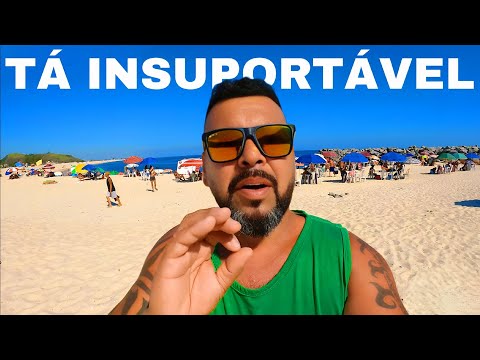 Itaipuaçu: crowded beach, calm sea, and sunshine for everyone 😱🌊