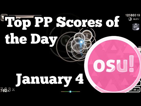 [osu!] Top Ranked PP Plays of January 4 |  Rafis, ChocoPafe, Dereban, MrFuture, Andrej, Ap