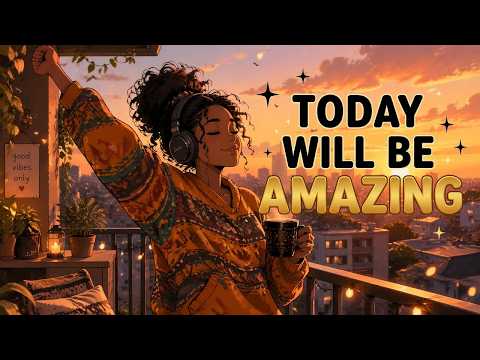 Good Vibes Only ☕ Peaceful Morning Routine to Start Your Day | Afrobeat Affirmations Music