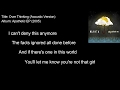 Relient K - Over Thinking (Acoustic) (Lyric Video)