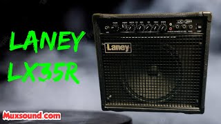 Video thumbnail for Laney LX35R 35W 1x8 Guitar Combo Amp Quick Overview | Mux Sound by Mux Sound