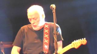 In any tongue, David Gilmour solo guitar live