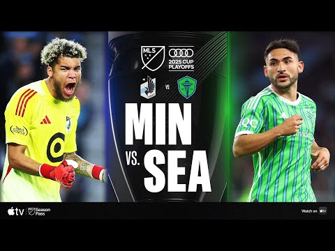 Minnesota United vs. Seattle Sounders FC | Full Match Highlights | 2025 Audi MLS Cup Playoffs