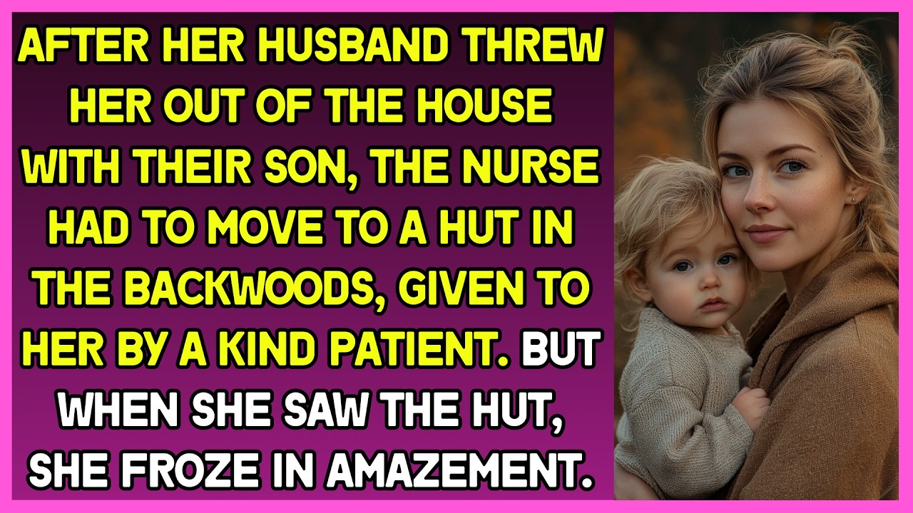 Her husband kicked out the nurse with their son, and she went to the backwoods for her inheritance
