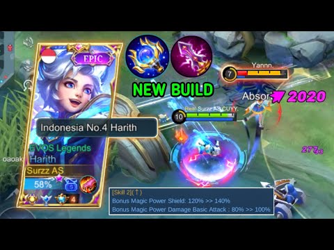 Build Harith Terbaru 2 Magic Penetration Setelah Update ! Sakit Banget ! Harith Top 1 Global - MLBB