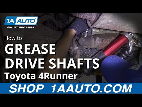 How To Grease Drive Shafts 03-09 Toyota 4Runner