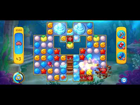 Fishdom level 8344 no boosters フィッシュダム