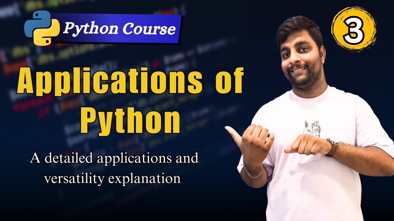 Application and Versatility Of Python | Learn Python In 2024 | Python Simplified #python #python3