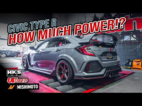 FK8 Honda Civic Type R Tuned with Bolt-ons! How Much Horsepower will it Make?! Dyno Test Explained