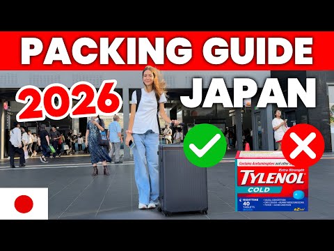 The Ultimate Japan Packing List (2026) 🇯🇵 Don't Make This Mistake!