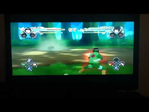 Naruto Generations Lee Ownage on Super Hard