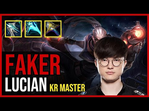 Faker - LUCIAN vs. ANIVIA Mid | KR Master