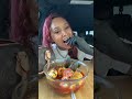 A Whole Lobster Tail SEAFOOD BOIL Mukbang In The Car Mukbang Queenbeast Foodie Seafood Lobster