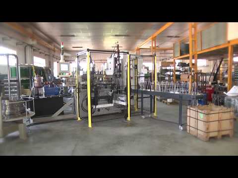 HIGH CHAIR MACHINE FOR PRODUCING SUPPORT WIRE PARTS FOR CONSTRUCTION - REIVAX MAQUINAS - REF.: HCH-1