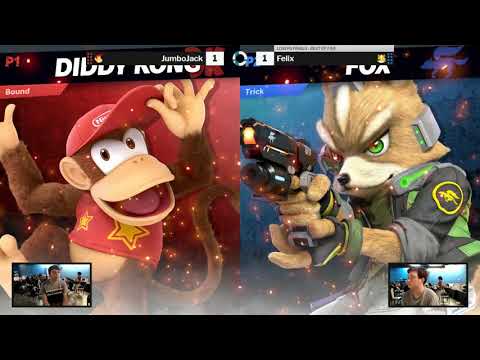 Sink or Swim 149 SSBU Losers Finals - JumboJack (Diddy Kong) vs Felix (Fox)