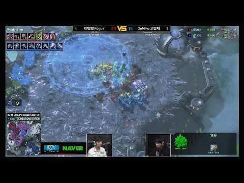 [SSL 2015] GuMiho vs Rogue RO16 Match4 Set3 -EsportsTV, Starcraft 2