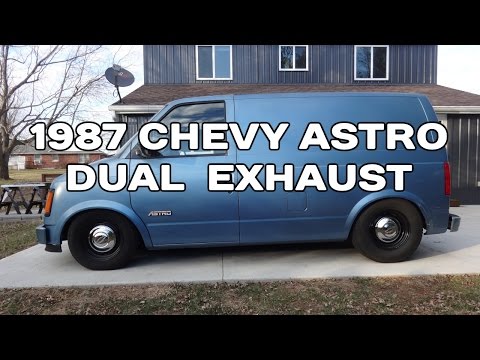 1987 Chevy Astro 4.3 V6 Dual Magnaflow Exhaust (with High Flow Cat)