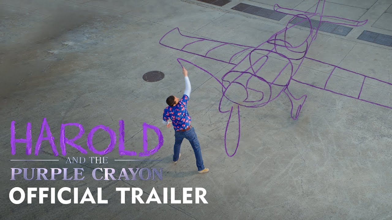 Harold And The Purple Crayon - Official Trailer - Only In Cinemas August 2 - YouTube