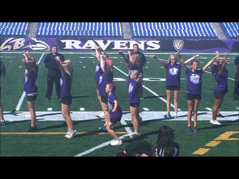 Baltimore Ravens Cheerleading Camp!