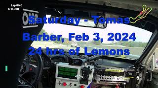 Barber Lemons Race - Saturday Tomas - 2024