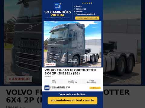 VOLVO FH-540 GLOBETROTTER 6X4 2p (diesel) (E6) 2023
