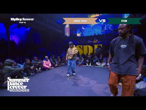 Junior Yudat vs. Evion – Top 6 Hiphop Forever | Weekender 2026