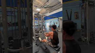 Seated row let’s go