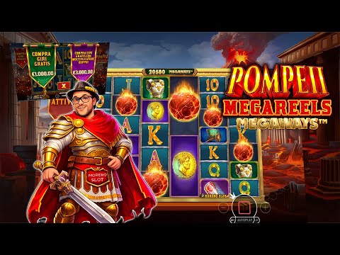 MORENO SLOT ONLINE 🔴 - Provo a "Schiattare" la POMPEII MEGAREELS MEGAWAYS 🌋🎰 Acquisti SUPER BONUS 🤑