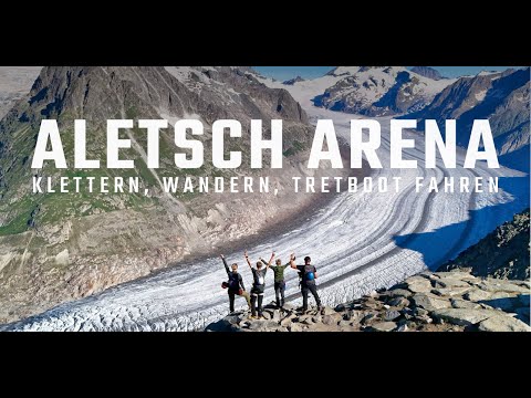 Die Aletsch Arena im Sommer als Familie mit dem unglaublichen Gletscher