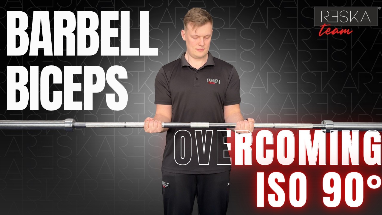 Barbell Biceps Overcoming ISO 90°