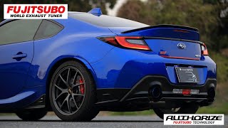 新型BRZ FUJITSUBO マフラー A-R【車外編】