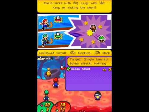 Mario & Luigi: Bowser's Inside Story Walkthrough Part 2: Trash Pit, Toad Square, Funny Bone