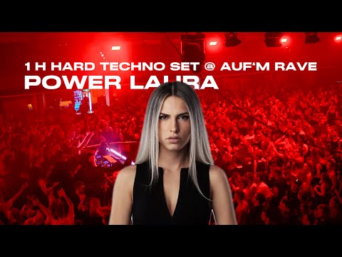 POWER LAURA | Boiler - Auf'm rave | 1 H HARD TECHNO Set