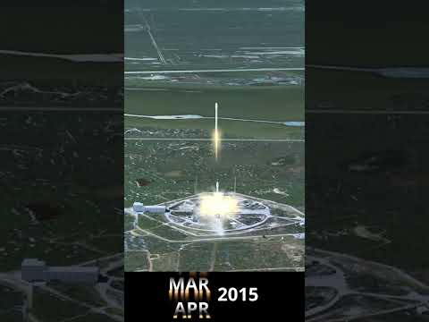 SpaceX: Falcon Heavy の最初のドローンビデオがオンラインに公開