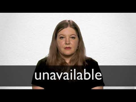 what does last used unavailable mean